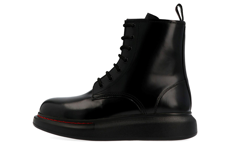 Женские ботинки Alexander McQueen Hybrid (черные)
