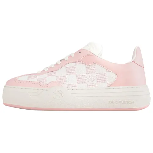 LOUIS VUITTON Groovy Low top Skateboard Shoes Women's Pink