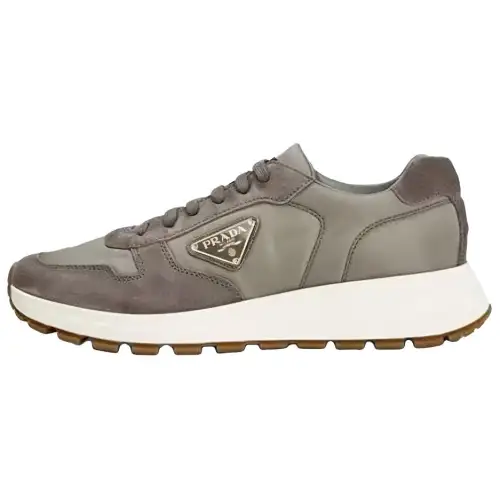 PRADA Prax 01 Low top Casual Shoes Men's Gray Green