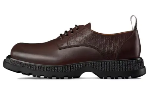 DIOR Men's Casual Shoes Men's Low Top Brown