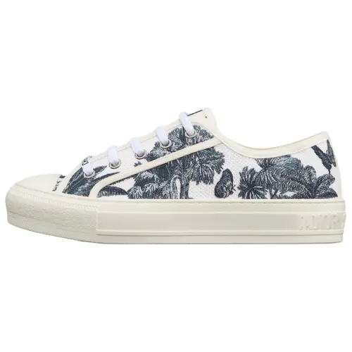 DIOR Walk'n'Dior Dioriviera Low top Canvas Shoes Women's Blue