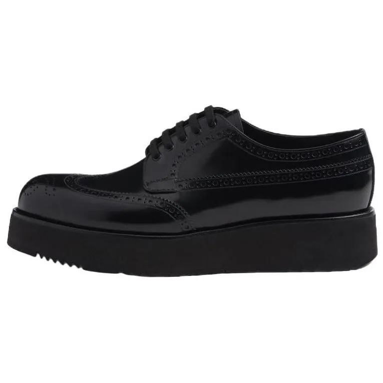 PRADA Men's Casual Shoes Men's Low Top Black