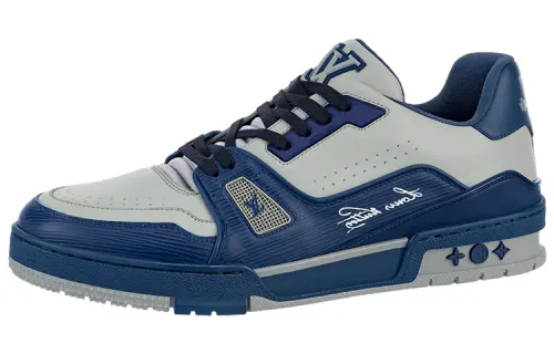 LOUIS VUITTON Trainer Sneakers 'Blue Grey'
