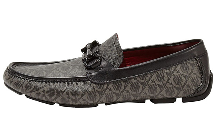 FERRAGAMO Gancini Casual Shoes Women's Gray