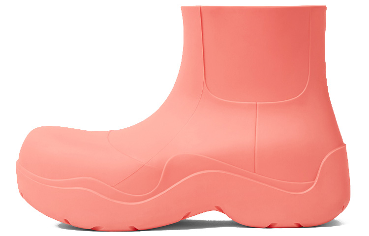 Женские ботинки Bottega Veneta Puddle (розовые)