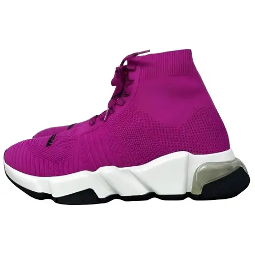 Balenciaga Wmns Speed Lace Up Sneaker 'Magenta' Women's