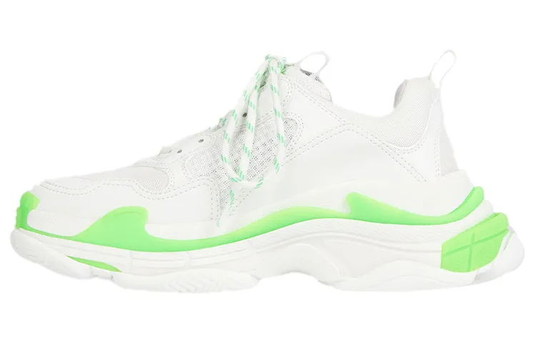 Balenciaga Triple S Fluo Green White