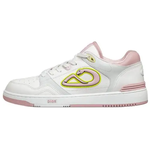 DIOR x KAWS B57 Suede Low top Skateboard Shoes Men's White Limited Edition Numbered Edition