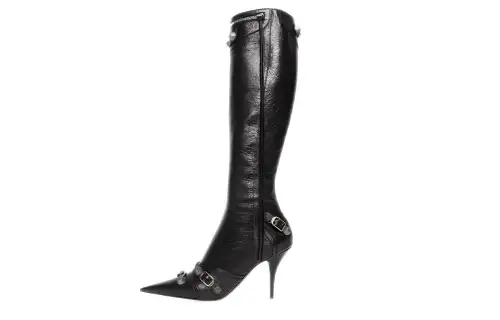 Balenciaga Cagole Pointed Toe Boots Women's
