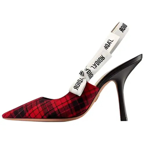 DIOR J'Adior Slim Heel High Heels Women's Red