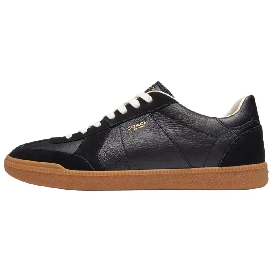 COACH Ellis Low top Skateboard Shoes Men's Black