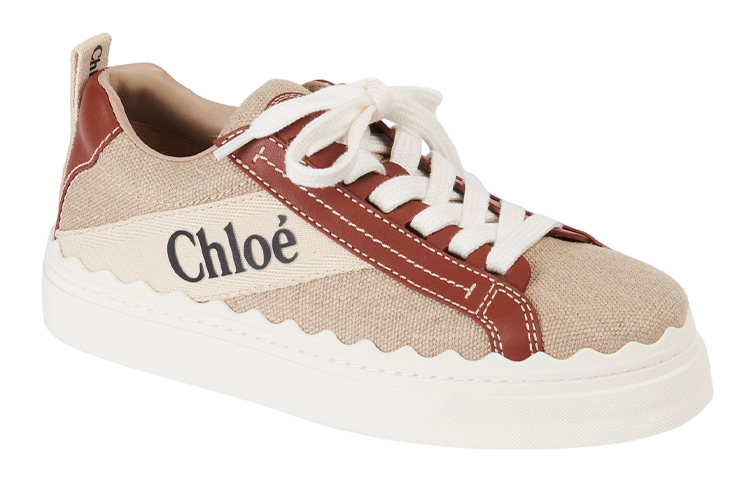 Chloé Lauren Low-top Canvas Sneakers