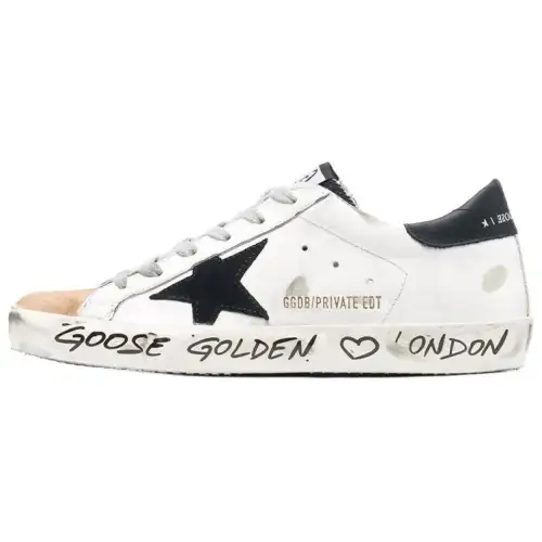 Golden Goose Super Star Skateboard Shoes Women's Low Top White