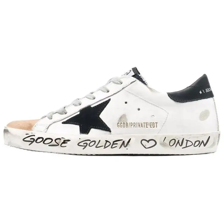 Golden Goose Super Star Skateboard Shoes Women's Low Top White