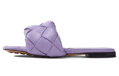Bottega Veneta Lido Stylish Sandal Women's Wisteria Purple
