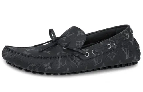LOUIS VUITTON Arizona Moccasin Loafers 'Black'