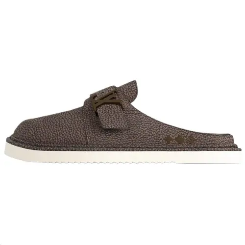 LOUIS VUITTON Easy Closed Toe Slippers Men's Umber