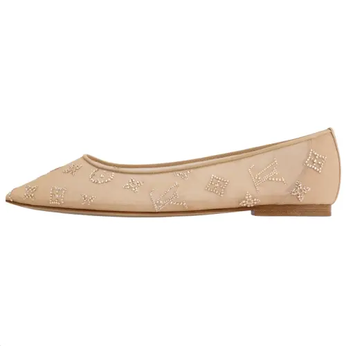LOUIS VUITTON GALA Casual Shoes Women's Beige