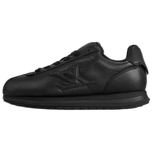 LOUIS VUITTON X Nigo Collaboration FW25 Buttersoft Low top Casual Shoes Men's Black