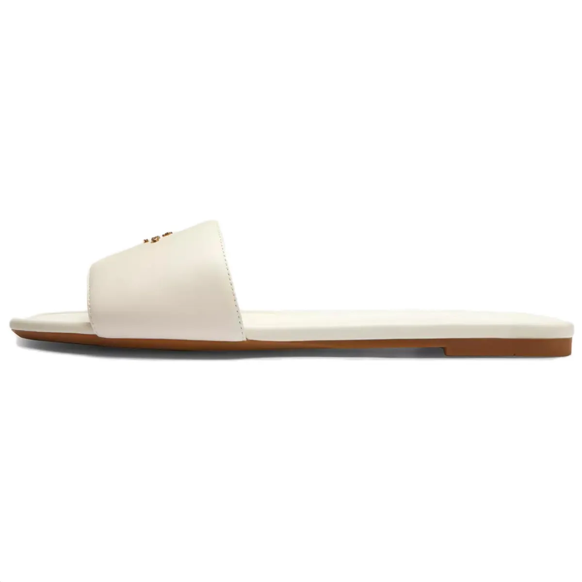 COACH Signature Slide Slippers Women's White