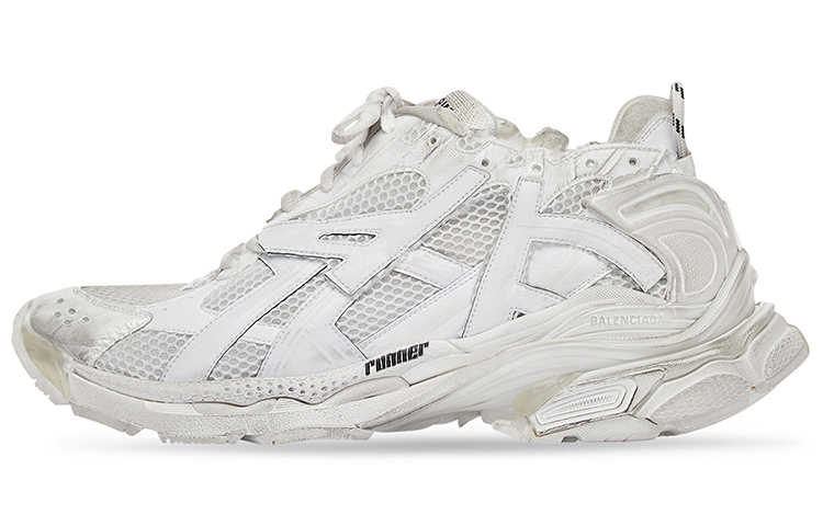 Мужские кроссовки Balenciaga Runner (белые)