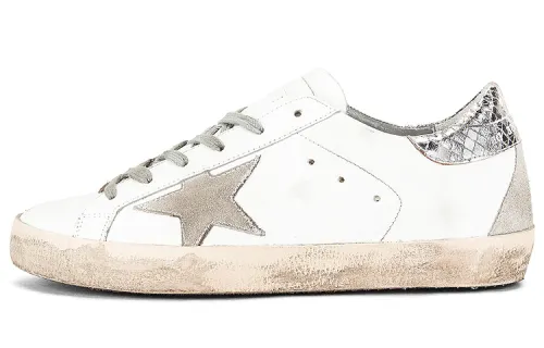 Golden Goose Super-Star Sneakers Silver Women's