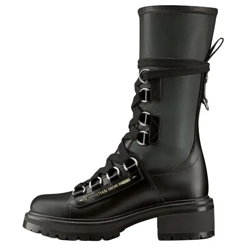DIOR D Fight Ankle Boots Women's Black