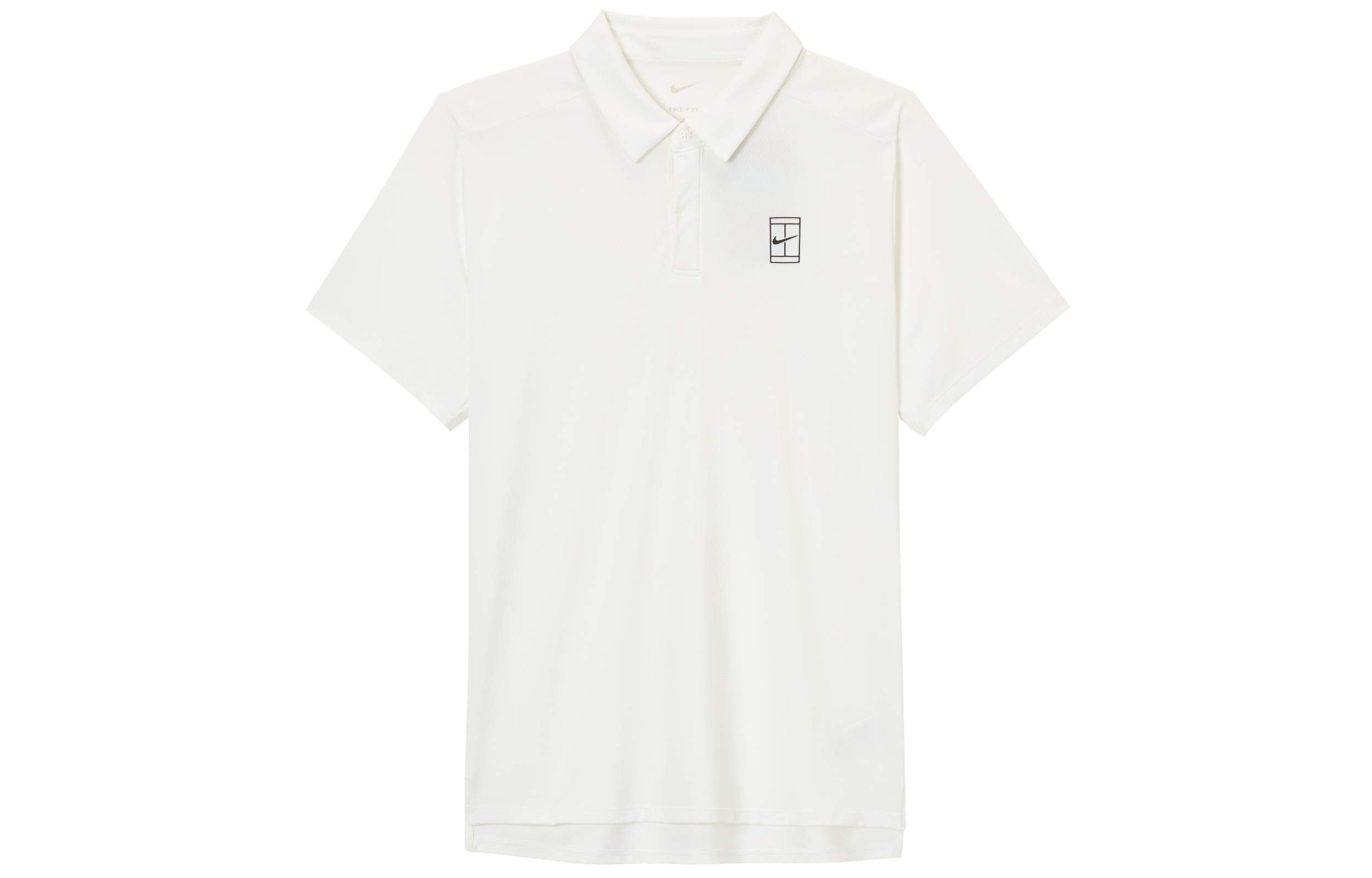 Мужская футболка Nike Court Advantage Dri-Fit (белая)