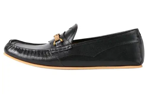 GUCCI Interlocking G Horsebit Loafers Black