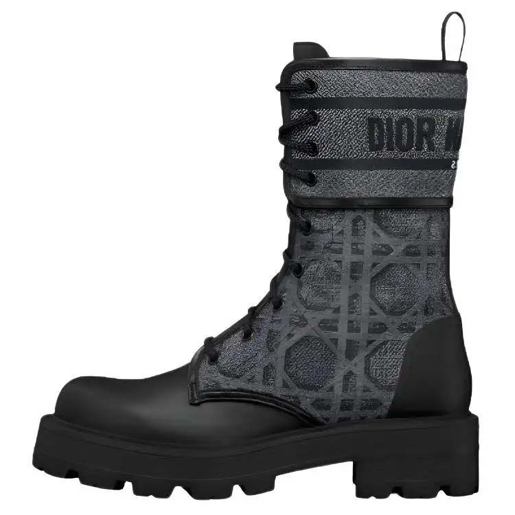 DIOR D Major Ankle Boots Women's Black