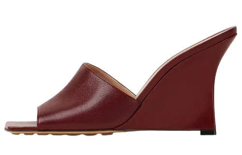 Bottega Veneta Stretch Slide Slippers Women's Red