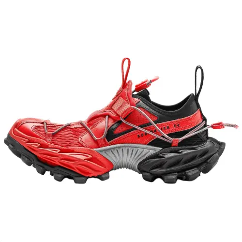 Balenciaga Hike Low top Chunky Sneakers Men's Red Black