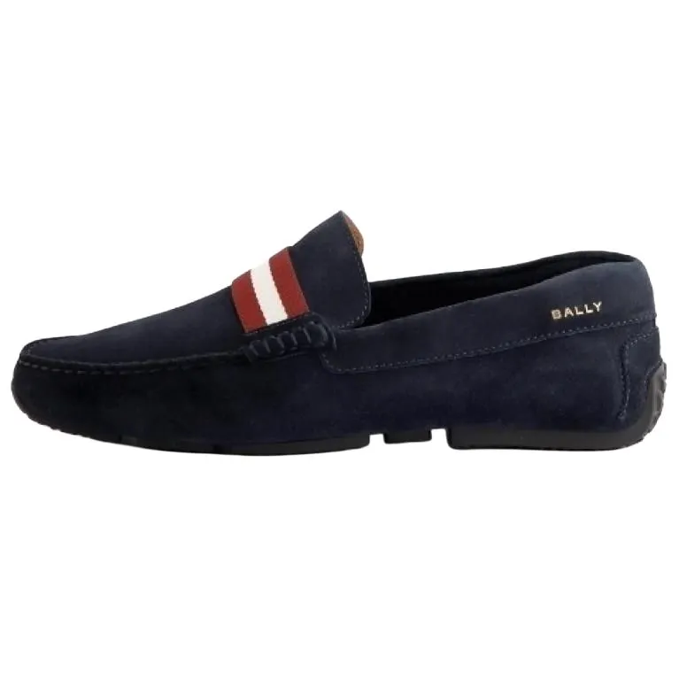 BALLY Perthy Suede Loafers