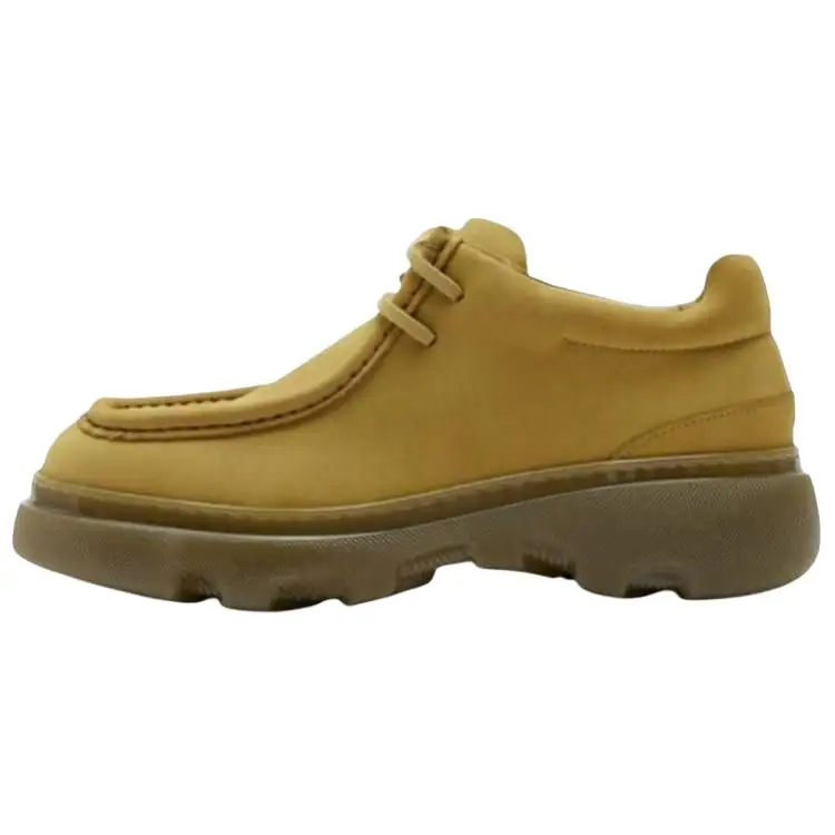 Burberry Nutbuck Creeper Casual Shoes Men's Brown