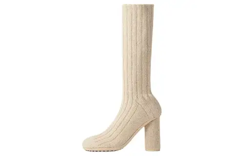 Bottega Veneta Atomic Knitted Sock Boots Women's