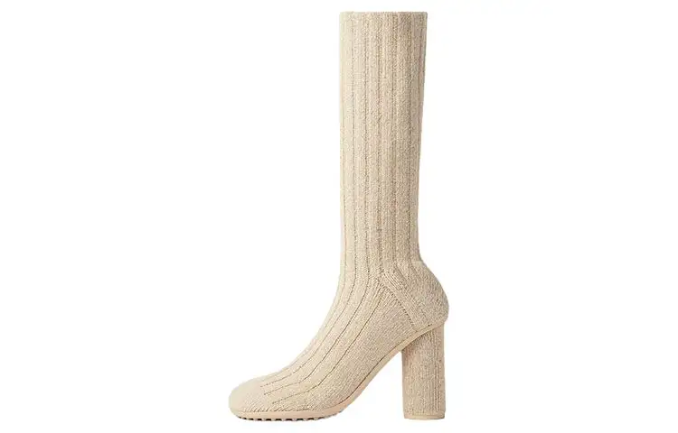 Bottega Veneta Atomic Knitted Sock Boots Women's