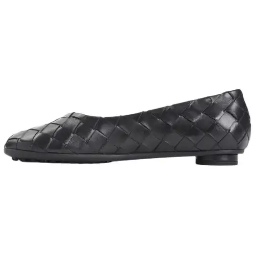 Bottega Veneta Intrecciato Slip On Ballerina Shoes Women's