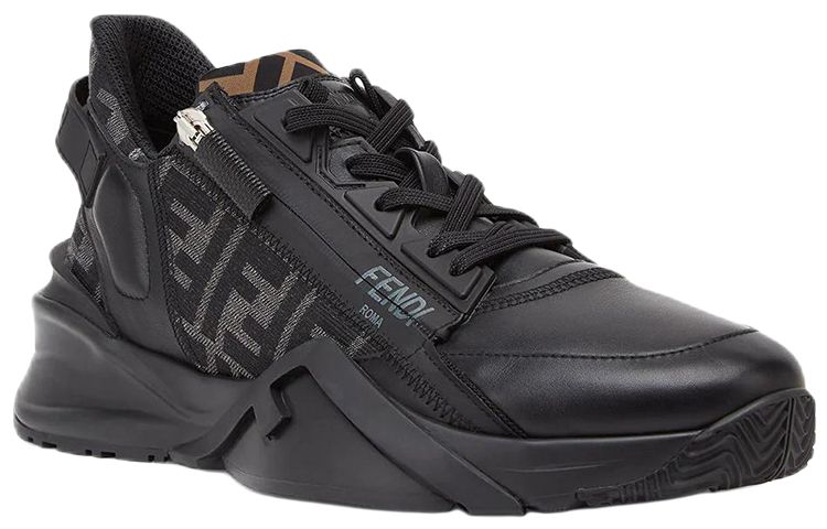 FENDI Flow Low-Top Sneakers Black