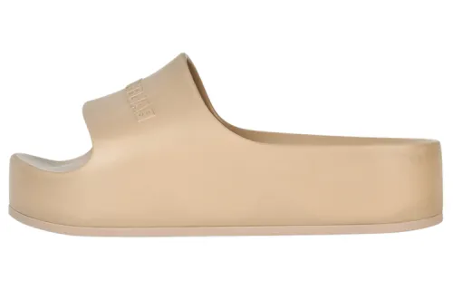 Balenciaga Chunky Slide Sandals 'Beige Rubber' Women's