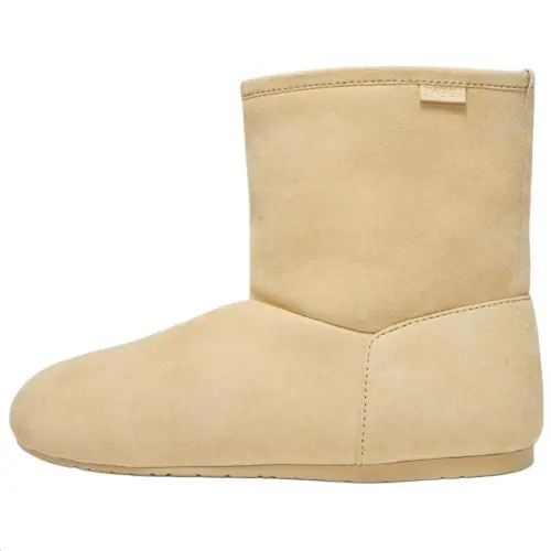 LOEWE Lago Short Snow Boots Men's Beige