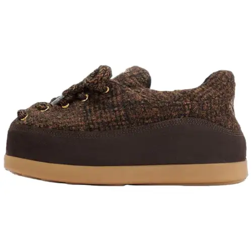 LOUIS VUITTON X Nigo Collaboration Yeti FW25 Cortez Shoes Snow Boots Men's Brown