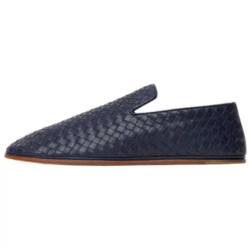 Bottega Veneta Sunday Casual Shoes Men's Dark Blue