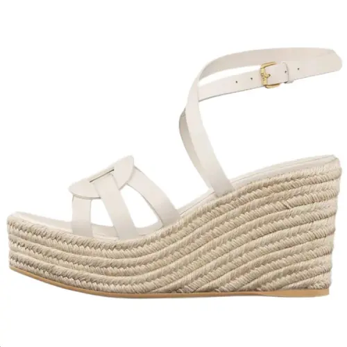 DIOR D Club One Strap Sandals 9.5cm Women's White