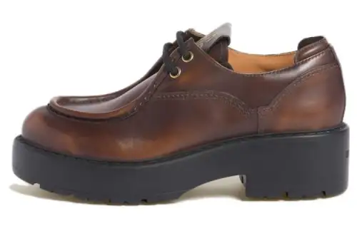 MIU MIU Loafers 5.5cm Women's Brown