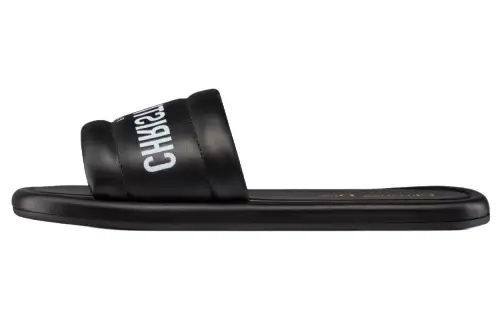 DIOR Every D Slide Slippers Women's Black