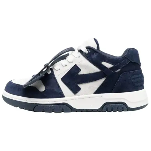OFF WHITE Out Of Office Low Top Sneaker 'Navy White'