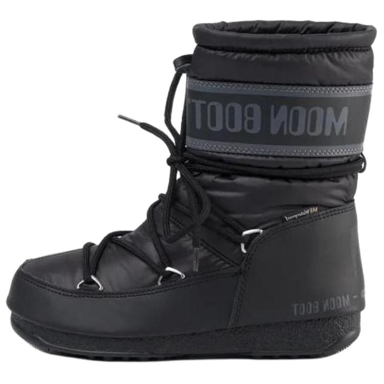 Женские сапоги Moon Boot (черные)