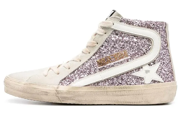 Golden Goose Slide Glitter-detail Sneakers
