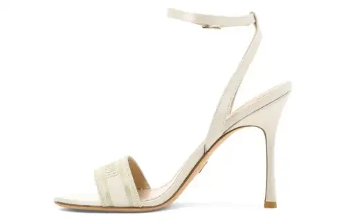 DIOR Dway One Strap Sandals Women's Beige