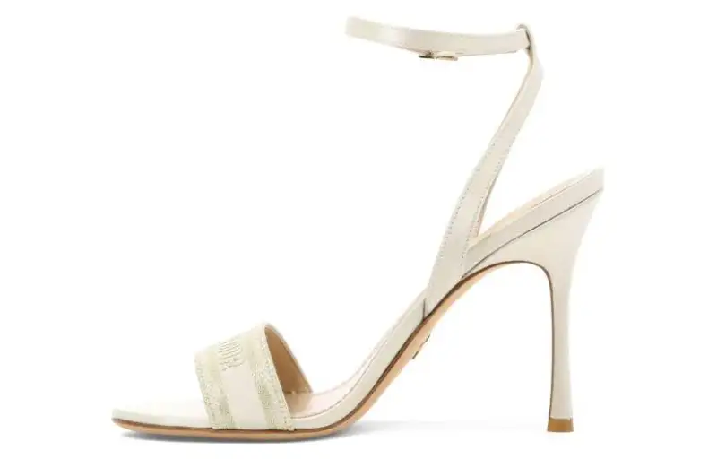 DIOR Dway One Strap Sandals Women's Beige